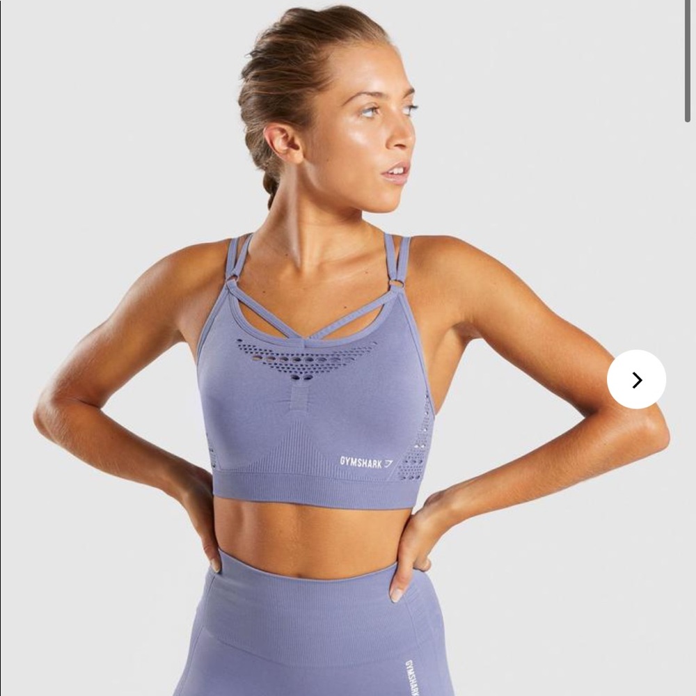 Gymshark Sports Bra Steel Blue